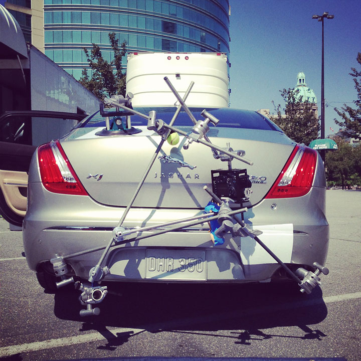 Jaguar camera attachement