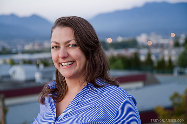 Vancouver Headshot, outdoor portrait